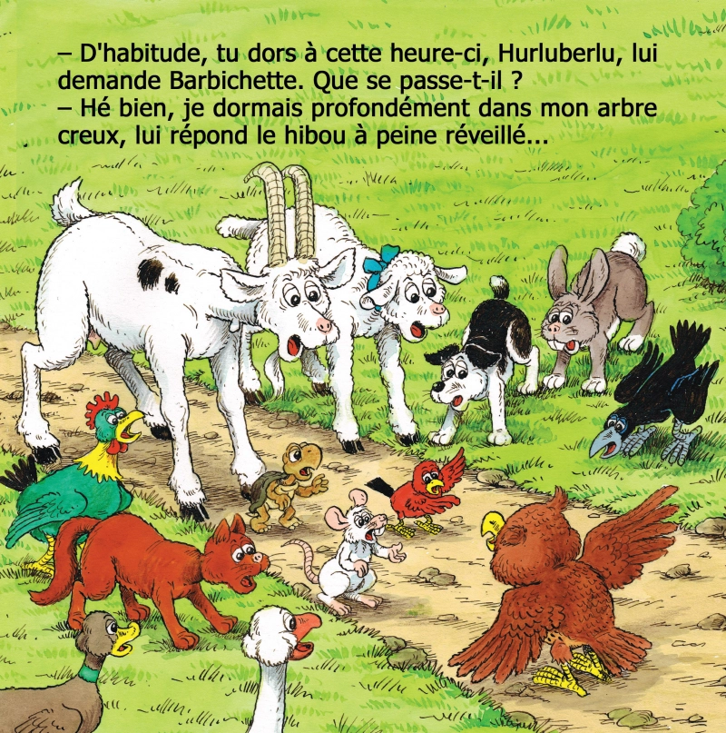 Les personnages de sylvain et