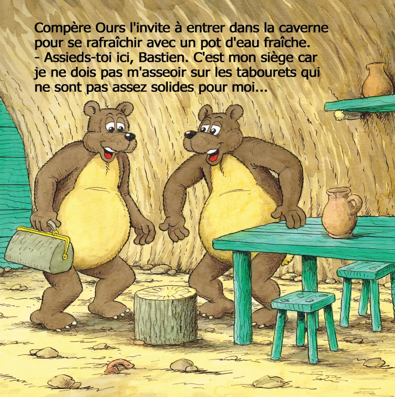 Les personnages de sylvain et sylvette