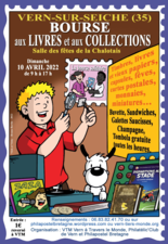 Affiche Bourses aux livres et aux collections 10 avril 2022 58