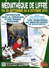 EXPOSITION A LIFFRE, Vick et Vicky y sont à l'honneur au salon du livre 2