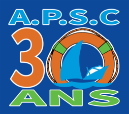 Logo anniversaire des plaisanciers de st Cast-le-Guildo Aout 2018 32