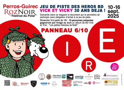le festival du polar ROZ NOIR fête l'anniversaire de Vick et Vicky - PERROS-GUIREC (22) 81