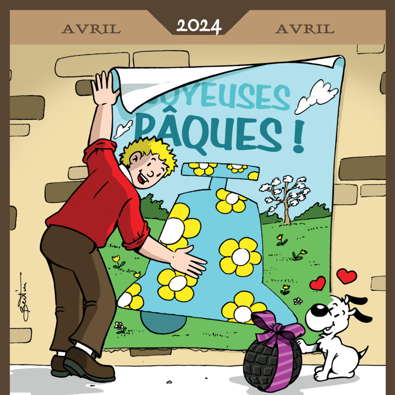 Calendrier Vick et Vicky 2024 - Editions P'tit Louis