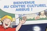 AIRBUS Saint-Nazaire reçoit Vick et Vicky à l'occasion de la semaine de la BD au centre culturel... 102