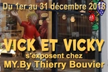Exposition Vick et Vicky du 1er au 31 décembre 2018 chez MY.By Thierry Bouvier... 96