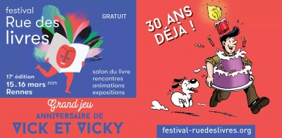 Le festival Rue des livres fête l'anniversaire de Vick et Vicky - rennes (35) 56