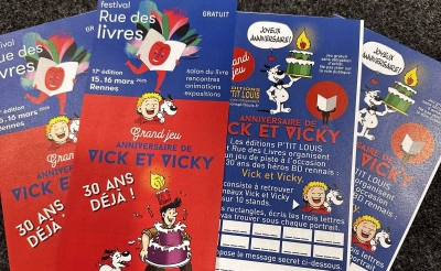 BILAN : SUCCES : Le salon "Rue des Livres" a organisé dans le cadre des 30 ans... - rennes (35) 60